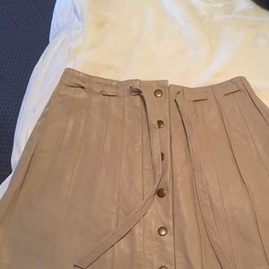 Free people mini skirt